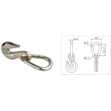 Grab Hook Assembly for Ratchet Tie Down Strap, Cargo Lashing Strap